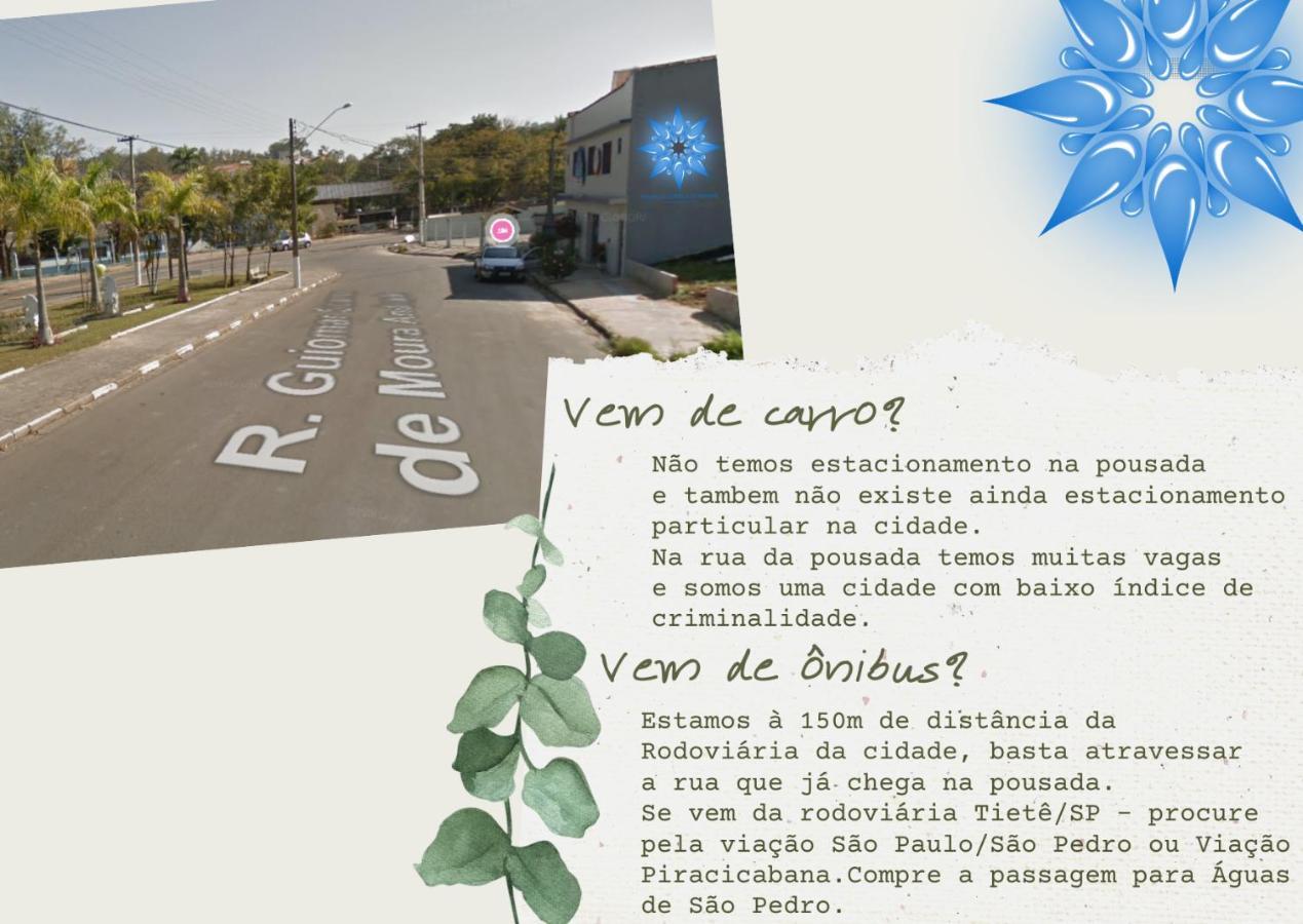 Estrela Da Manha Pousada - Centro De Aguas - Proximo Ao Thermas Águas de São Pedro Buitenkant foto